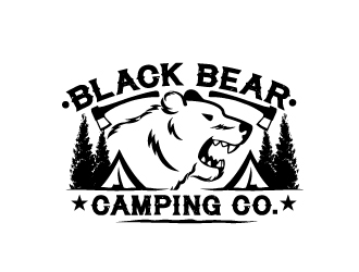 Black Bear Camping Co. logo design by dasigns