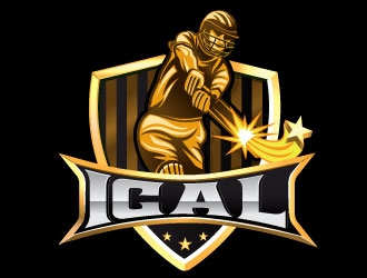 International Cricket Academy League logo design by Suvendu