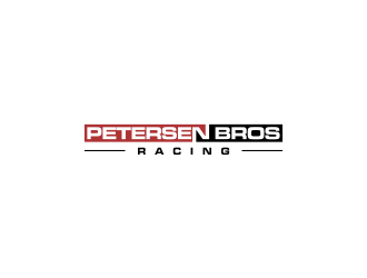 Petersen Bros. Racing logo design by oke2angconcept