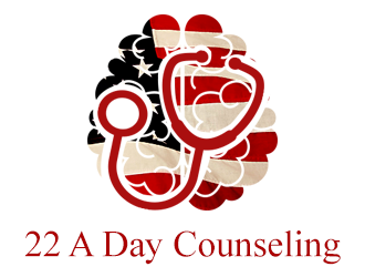 22 A Day Counseling logo design by aliarslan