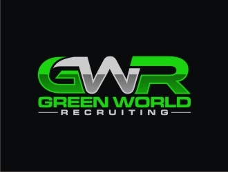 Green World Recruiting logo design by agil