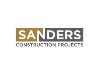 Sanders Construction Projects logo design by agil
