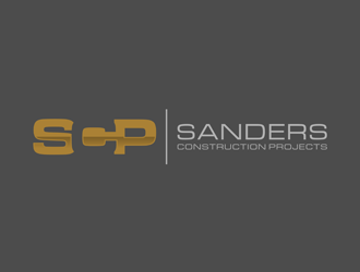 Sanders Construction Projects logo design by ndaru
