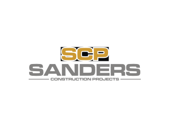 Sanders Construction Projects logo design by Diancox