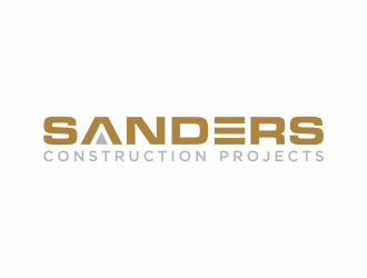 Sanders Construction Projects logo design by hidro