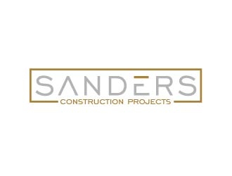 Sanders Construction Projects logo design by shravya