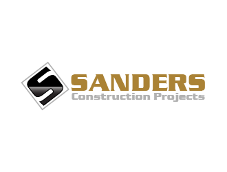 Sanders Construction Projects logo design by tukangngaret