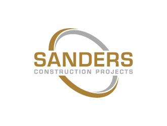 Sanders Construction Projects logo design by BrainStorming