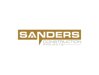 Sanders Construction Projects logo design by wongndeso