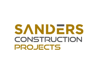 Sanders Construction Projects logo design by twomindz