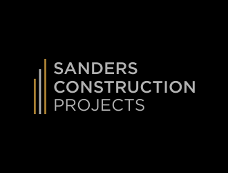 Sanders Construction Projects logo design by santrie