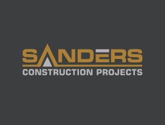 Sanders Construction Projects logo design by agus