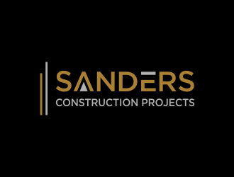 Sanders Construction Projects logo design by santrie