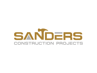 Sanders Construction Projects logo design by Hidayat