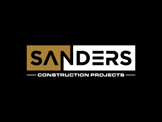 Sanders Construction Projects logo design by jishu
