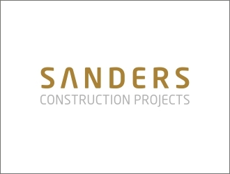 Sanders Construction Projects logo design by Shabbir
