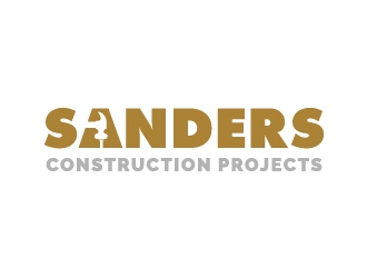 Sanders Construction Projects logo design by JJlcool