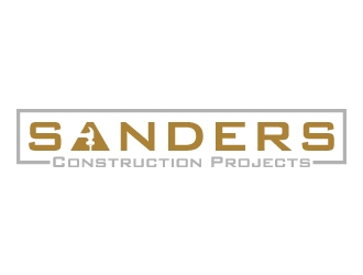 Sanders Construction Projects logo design by JJlcool