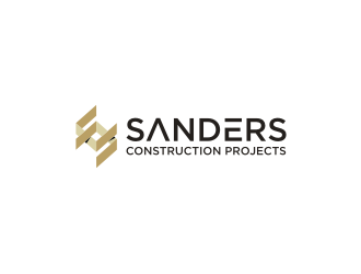 Sanders Construction Projects logo design by RatuCempaka