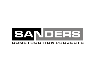 Sanders Construction Projects logo design by tejo
