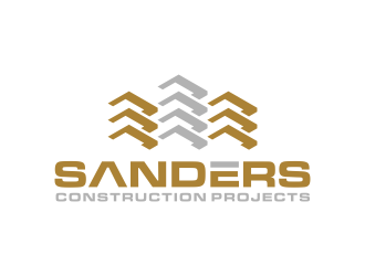 Sanders Construction Projects logo design by ammad