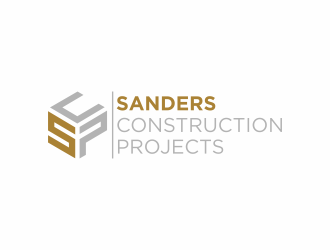 Sanders Construction Projects logo design by luckyprasetyo