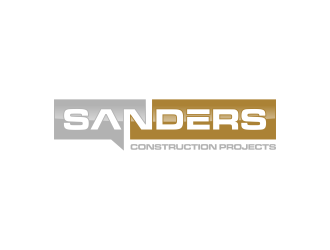 Sanders Construction Projects logo design by ammad