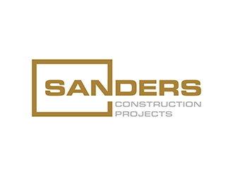 Sanders Construction Projects logo design by SteveQ