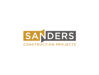 Sanders Construction Projects logo design by asyqh