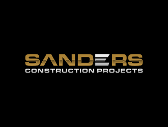 Sanders Construction Projects logo design by thegoldensmaug