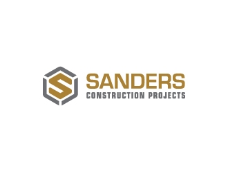 Sanders Construction Projects logo design by sakarep