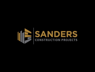 Sanders Construction Projects logo design by sakarep