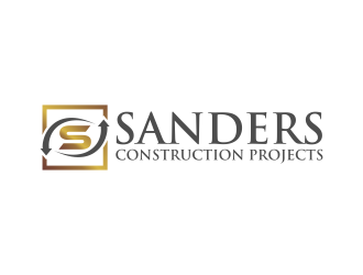 Sanders Construction Projects logo design by Purwoko21