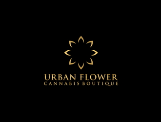 Urban Flower Cannabis Boutique logo design by bomie
