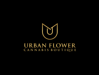 Urban Flower Cannabis Boutique logo design by bomie