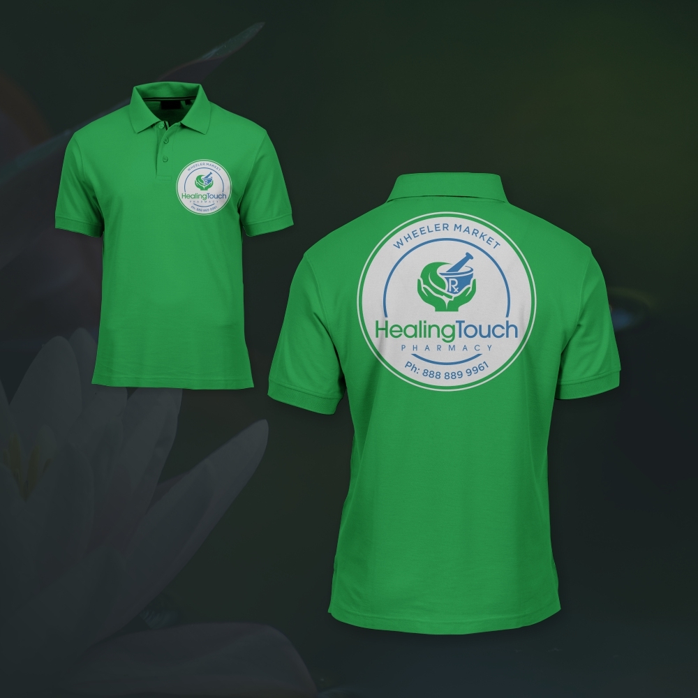 Healing Touch Pharmacy logo design by zoominten