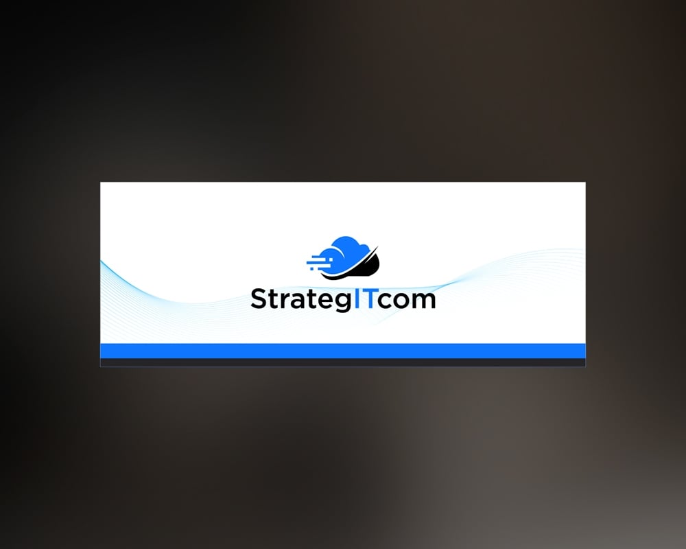 StrategITcom logo design by enzidesign