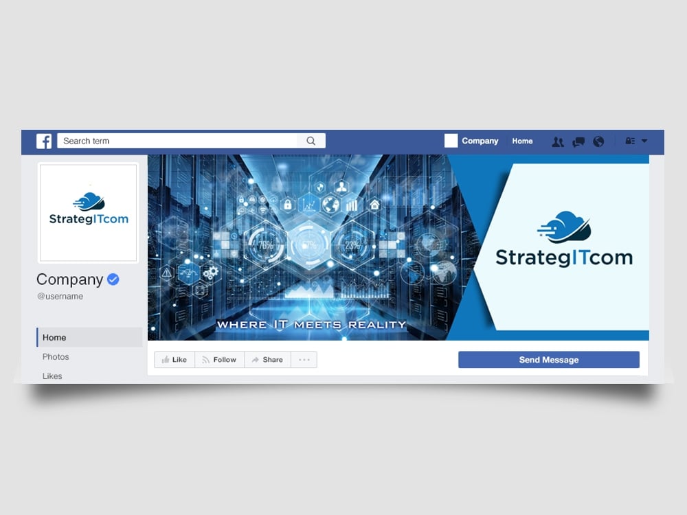 StrategITcom logo design by Realistis