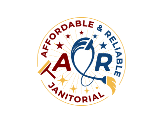 Affordable and Reliable Janitorial  logo design by hwkomp