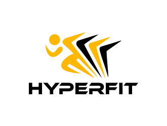HyperFit logo design by JessicaLopes