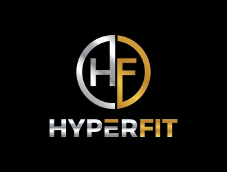 HyperFit logo design by MarkindDesign