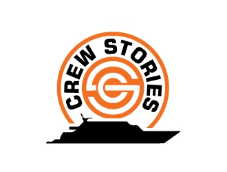 CREW STORIES logo design by Foxcody