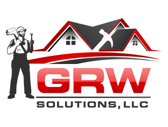 GRW Solutions, LLC logo design by aldesign