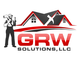 GRW Solutions, LLC logo design by aldesign