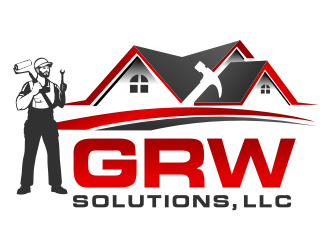 GRW Solutions, LLC logo design by aldesign