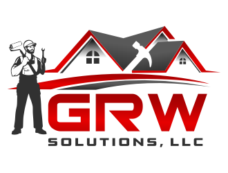 GRW Solutions, LLC logo design by aldesign
