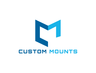 Custom Mounts logo design by nona