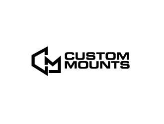 Custom Mounts logo design by aRBy