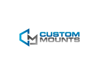 Custom Mounts logo design by aRBy
