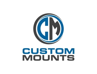Custom Mounts logo design by MarkindDesign